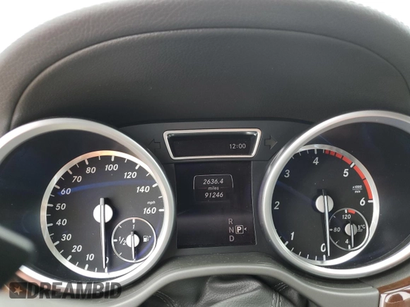 2016 Mercedes-Benz GL with VIN 4JGDF2EE2GA660878, listed as a Copart auction lot 75084414 with 91,246 mi miles and Salvage Title. Bid and sale history available at carsss.com. Image 9.