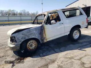 1993 Ford Bronco Custom with VIN 1FMEU15H2PLA02559, listed as a Copart auction lot 53319455 with Not Provided miles and Non Repairable. Bid and sale history available at DreamBid. Image 1.