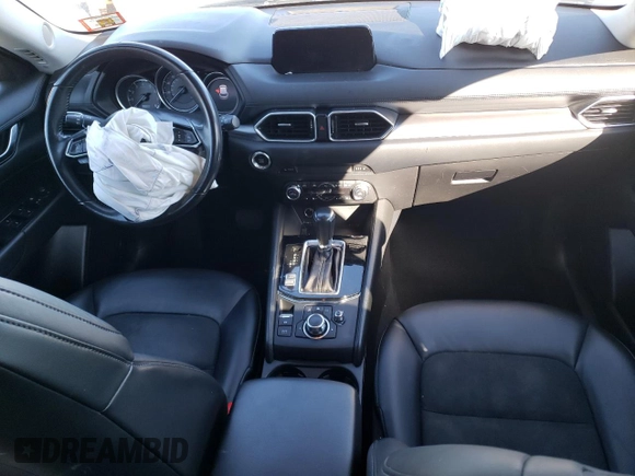 2018 Mazda CX-5 Touring with VIN JM3KFBCM3J0437422, listed as a Copart auction lot 49909575 with 0 mi miles and Salvage Title. Bid and sale history available at carsss.com. Image 8.