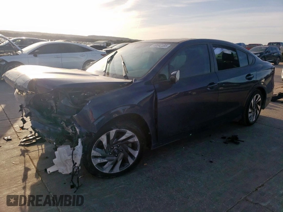 2024 Subaru Legacy Limited with VIN 4S3BWAN60R3016818, listed as a Copart auction lot 49592385 with 19,692 mi miles and Salvage title. Bid and sale history available at DreamBid. Image 1.