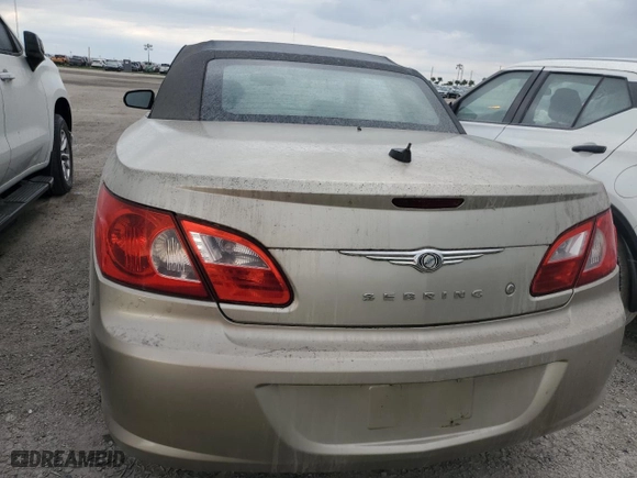 2008 Chrysler Sebring LX with VIN 1C3LC45K88N239353, listed as a Copart auction lot 76665004 with 0 mi miles and Salvage Title. Bid and sale history available at carsss.com. Image 6.