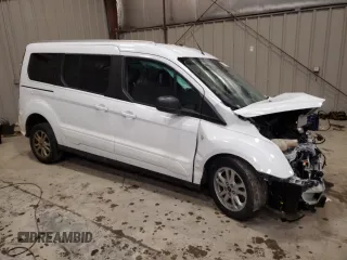 2019 Ford Transit Connect XLT with VIN NM0GS9F23K1406175, listed as a Copart auction lot 50391135 with 6,017 mi miles and Non repairable. Bid and sale history available at DreamBid. Image 4.