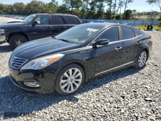2014 Hyundai Azera Limited with VIN KMHFH4JGXEA410615, listed as a Copart auction lot 75285704 with 70,639 mi miles and Salvage Title. Bid and sale history available at carsss.com. Image 1.