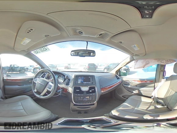 2016 Chrysler Town & Country Touring with VIN 2C4RC1BG7GR207032, listed as a Copart auction lot 45385345 with 92,189 mi miles and Salvage Title. Bid and sale history available at carsss.com. Image 13.
