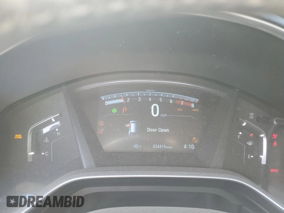 2022 Honda CR-V Touring with VIN 7FARW2H94NE031060, listed as a Copart auction lot 55884655 with 34,419 mi miles and Salvage title. Bid and sale history available at DreamBid. Image 9.