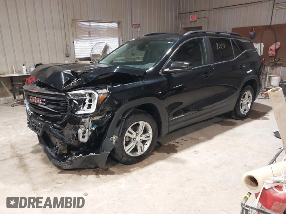 2022 GMC Terrain SLE with VIN 3GKALTEV8NL114912, listed as a IAAI auction lot 41942027 with 63,675 mi miles and . Bid and sale history available at DreamBid. Image 17.
