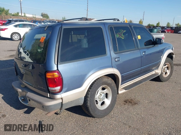 2000 Ford Explorer Eddie Bauer with VIN 1FMDU84P6YZB77943, listed as a IAAI auction lot 40303953 with Not provided miles and . Bid and sale history available at DreamBid. Image 4.