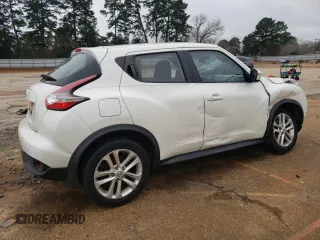 2015 Nissan Juke S with VIN JN8AF5MR3FT506717, listed as a Copart auction lot 43451505 with 70,090 mi miles and Salvage title. Bid and sale history available at DreamBid. Image 3.