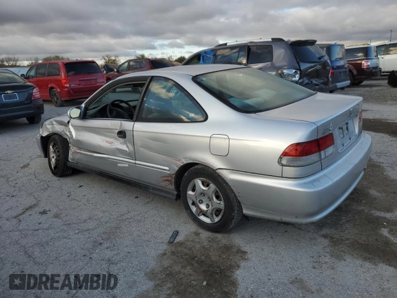 1999 Honda Civic EX with VIN 1HGEJ814XXL037182, listed as a Copart auction lot 78575484 with 204,165 mi miles and Salvage Title. Bid and sale history available at carsss.com. Image 2.