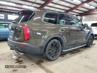 2022 Kia Telluride EX with VIN 5XYP3DHCXNG260175, listed as a Copart auction lot 61352405 with 63,025 mi miles and Clean title. Bid and sale history available at DreamBid. Image 3.