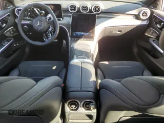2024 Mercedes-Benz C 63 S AMG E Performance with VIN W1KAF8AB1RR236561, listed as a Copart auction lot 74100654 with 738 mi miles and Salvage title. Bid and sale history available at DreamBid. Image 8.