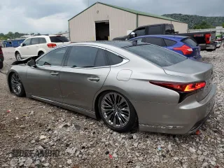 2021 Lexus LS 500 with VIN JTHG5LFF1M5014039, listed as a Copart auction lot 59346835 with 41,581 mi miles and Salvage title. Bid and sale history available at DreamBid. Image 2.