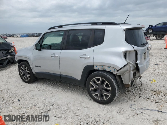 2016 Jeep Renegade Latitude with VIN ZACCJABT6GPD98083, listed as a Copart auction lot 54763035 with 65,921 mi miles and Salvage Title. Bid and sale history available at DreamBid. Image 2.