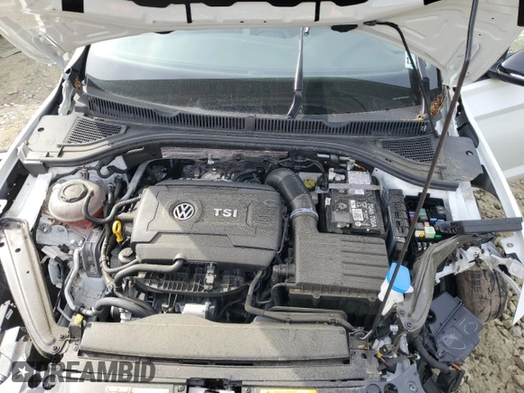 2024 Volkswagen Jetta 40th Anniversary Edition with VIN 3VW9T7BU7RM006621, listed as a Copart auction lot 58410695 with 16,412 mi miles and Salvage title. Bid and sale history available at DreamBid. Image 11.