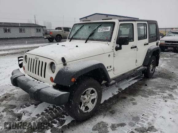 2009 Jeep Wrangler Unlimited X with VIN 1J4GZ39169L717946, listed as a Copart auction lot 87325954 with 0 mi miles and Salvage Title. Bid and sale history available at carsss.com. Image 1.