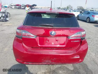 2012 Lexus CT 200h with VIN JTHKD5BH2C2101769, listed as a IAAI auction lot 41986651 with 146,642 mi miles. Bid and sale history available at carsss.com. Image 16.