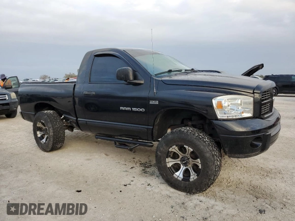 2006 Dodge 1500 SLT with VIN 1D7HU16286J184344, listed as a Copart auction lot 79322384 with 115,837 mi miles and Salvage Title. Bid and sale history available at DreamBid. Image 4.