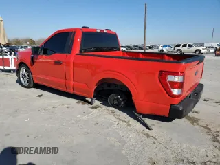 2023 Ford F-150 XL with VIN 1FTMF1C59PKE73620, listed as a Copart auction lot 88289545 with 10,935 mi miles and Salvage Title. Bid and sale history available at carsss.com. Image 2.
