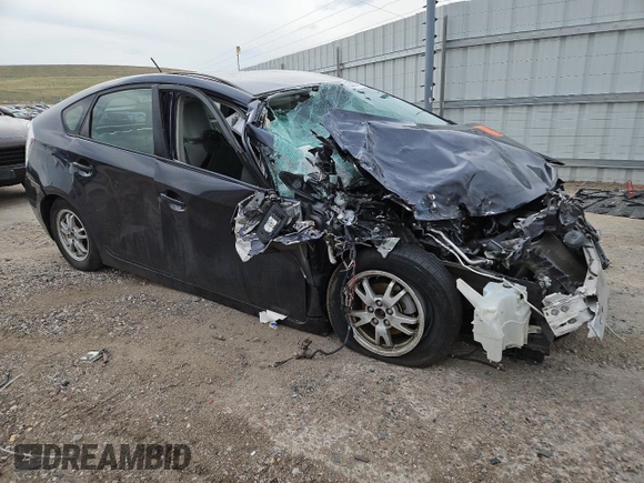 2010 Toyota Prius II with VIN JTDKN3DU0A0242605, listed as a Copart auction lot 51387045 with 0 mi miles and Salvage Title. Bid and sale history available at carsss.com. Image 4.