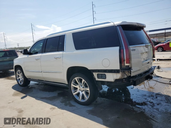 2015 Cadillac Escalade z VIN 1GYS3TKJ6FR673350, wystawiony jako Copart lot #61661614 z przebiegiem 119 249 mil mil oraz Czysty tytuł • Clean title. Historia ofert i sprzedaży dostępna na DreamBid. Obrazek 2.