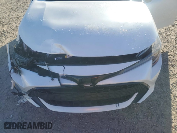 2021 Toyota Corolla Hatchback SE with VIN JTNB4MBEXM3104847, listed as a Copart auction lot 88339765 with 80,887 mi miles and Salvage Title. Bid and sale history available at carsss.com. Image 12.