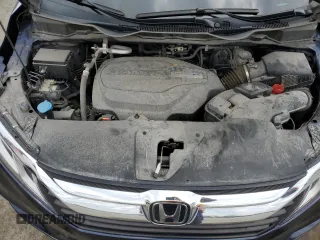 2018 Honda Odyssey EX-L with VIN 5FNRL6H72JB092475, listed as a Copart auction lot 53069805 with 54,645 mi miles and Salvage Title. Bid and sale history available at carsss.com. Image 12.