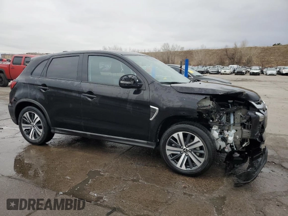 2022 Mitsubishi Outlander ES with VIN JA4ARUAU5NU008396, listed as a Copart auction lot 48394925 with 59,230 mi miles and Salvage title. Bid and sale history available at DreamBid. Image 4.