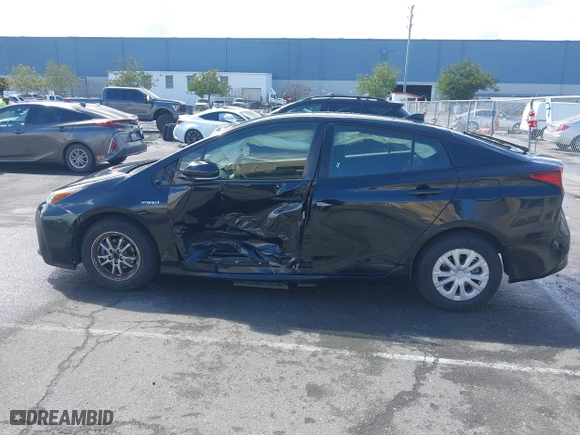 2019 Toyota Prius L Eco with VIN JTDKARFU8K3082503, listed as a IAAI auction lot 41809373 with 247,315 mi miles. Bid and sale history available at carsss.com. Image 15.