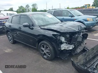 2023 Honda HR-V EX-L with VIN 3CZRZ1H71PM711759, listed as a IAAI auction lot 42435037 with 39,878 mi miles and . Bid and sale history available at DreamBid. Image 1.