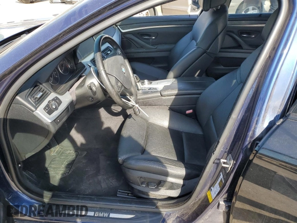2013 BMW 5 Series 550i with VIN WBAFR9C59DD226772, listed as a Copart auction lot 50643795 with 117,277 mi miles and Clean Title. Bid and sale history available at carsss.com. Image 7.