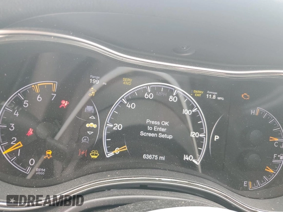2018 Jeep Grand Cherokee High Altitude with VIN 1C4RJFCT3JC184637, listed as a Copart auction lot 48994995 with 63,675 mi miles and Salvage Title. Bid and sale history available at carsss.com. Image 9.