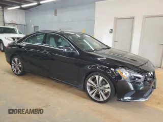 2018 Mercedes-Benz CLA 250 with VIN WDDSJ4GB4JN657124, listed as a Copart auction lot 58735945 with 131,036 mi miles and Salvage title. Bid and sale history available at DreamBid. Image 4.