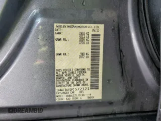 2015 Nissan Altima SV with VIN 1N4AL3AP1FC572121, listed as a Copart auction lot 44577135 with 95,607 mi miles and Salvage Title. Bid and sale history available at DreamBid. Image 13.