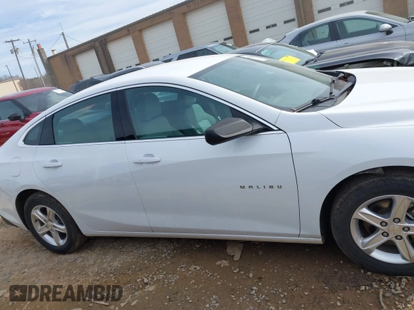 2022 Chevrolet Malibu LS with VIN 1G1ZC5ST1NF148707, listed as a IAAI auction lot 41606163 with 62,261 mi miles and . Bid and sale history available at DreamBid. Image 14.