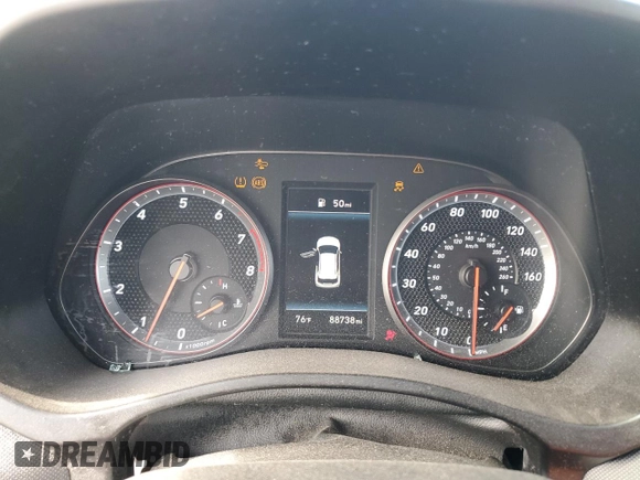 2019 Hyundai Veloster Turbo z VIN KMHTH6AB4KU007744, wystawiony jako Copart lot #88815645 z przebiegiem 88 738 mil mil oraz Nie do naprawy • Non repairable. Historia ofert i sprzedaży dostępna na DreamBid. Obrazek 9.
