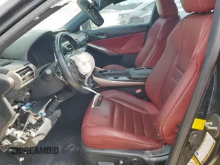 2014 Lexus IS 250 with VIN JTHBF1D25E5019919, listed as a Copart auction lot 58667425 with 154,400 mi miles and Salvage title. Bid and sale history available at DreamBid. Image 7.