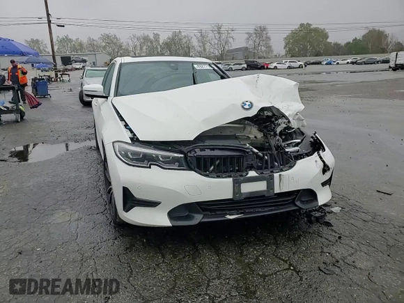 2021 BMW 3 Series 330i with VIN 3MW5R1J0XM8B48990, listed as a Copart auction lot 49277185 with 69,776 mi miles and Salvage Title. Bid and sale history available at carsss.com. Image 11.