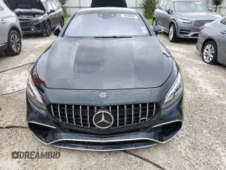 2018 Mercedes-Benz S 63 AMG with VIN WDDXJ8JB4JA034163, listed as a Copart auction lot 74268564 with Not Provided miles and Salvage Title. Bid and sale history available at DreamBid. Image 5.