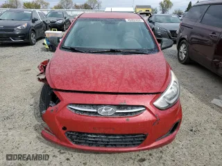 2015 Hyundai Accent GLS with VIN KMHCT4AE8FU896230, listed as a Copart auction lot 49002655 with 212,501 mi miles and Salvage Title. Bid and sale history available at carsss.com. Image 5.