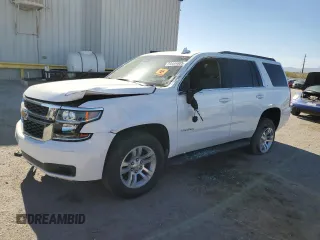 2020 Chevrolet Tahoe LT z VIN 1GNSKBKC0LR157427, wystawiony jako Copart lot #54444605 z przebiegiem 64 986 mil mil oraz Szkoda całkowita • Salvage title. Historia ofert i sprzedaży dostępna na DreamBid. Obrazek 1.