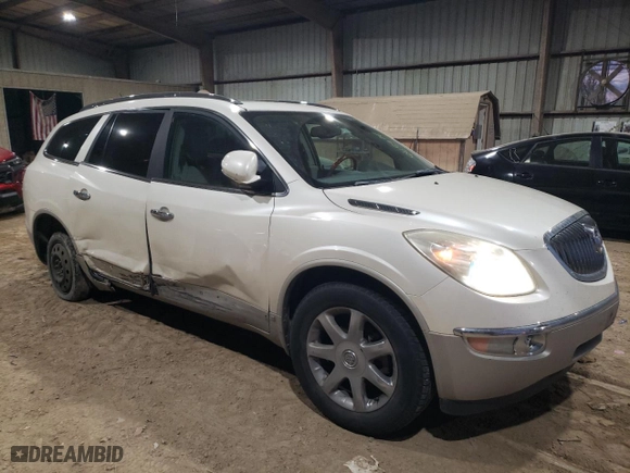 2009 Buick Enclave CXL with VIN 5GAER23D79J153439, listed as a Copart auction lot 86191674 with 120,962 mi miles and Salvage Title. Bid and sale history available at carsss.com. Image 4.