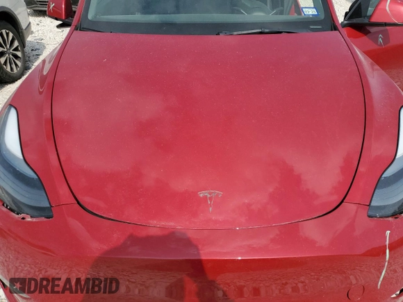 2021 Tesla Model Y Standard Range with VIN 5YJYGDED5MF116562, listed as a Copart auction lot 51211535 with 68,549 mi miles and Salvage Title. Bid and sale history available at DreamBid. Image 12.