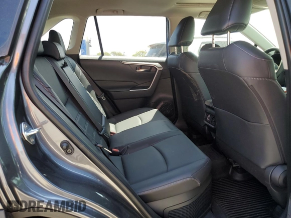 2025 Toyota RAV4 Hybrid XLE Premium with VIN JTMB6RFV8SD152327, listed as a Copart auction lot 53573615 with 12,830 mi miles and Salvage title. Bid and sale history available at DreamBid. Image 11.