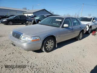 2005 Mercury Grand Marquis LS Premium with VIN 2MEHM75WX5X606152, listed as a Copart auction lot 83472314 with 212,899 mi miles and Clean Title. Bid and sale history available at carsss.com. Image 1.