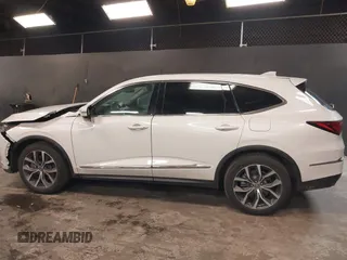 2023 Acura MDX w/Technology Package with VIN 5J8YE1H40PL041191, listed as a IAAI auction lot 41390022 with 6,074 mi miles. Bid and sale history available at carsss.com. Image 14.