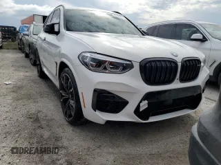 2020 BMW X3 M Competition with VIN 5YMTS0C01L9B87956, listed as a Copart auction lot 75190764 with 40,848 mi miles and Non Repairable. Bid and sale history available at carsss.com. Image 5.