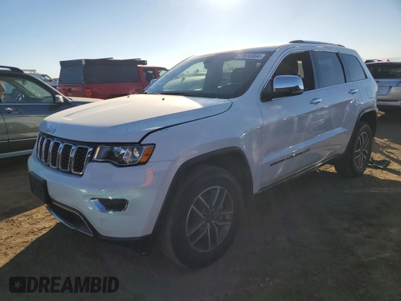 2022 Jeep Grand Cherokee WK Limited with VIN 1C4RJFBG1NC167958, listed as a Copart auction lot 77610364 with 20,835 mi miles and Salvage Title. Bid and sale history available at carsss.com. Image 1.
