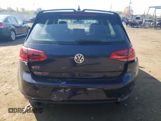 2017 Volkswagen Golf GTI Autobahn with VIN 3VW547AU9HM076925, listed as a Copart auction lot 69679594 with 99,653 mi miles and Salvage Title. Bid and sale history available at carsss.com. Image 6.