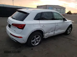 2021 Audi Q5 Premium with VIN WA1AAAFY8M2059824, listed as a Copart auction lot 72962562 with 15,475 mi miles. Bid and sale history available at carsss.com. Image 3.