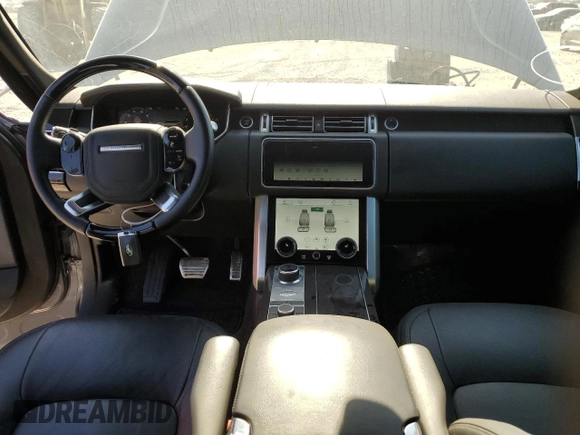 2022 Land Rover Range Rover Westminster with VIN SALGS2RU5NA466995, listed as a Copart auction lot 76800083 with 14,947 mi miles and Clean title. Bid and sale history available at DreamBid. Image 8.